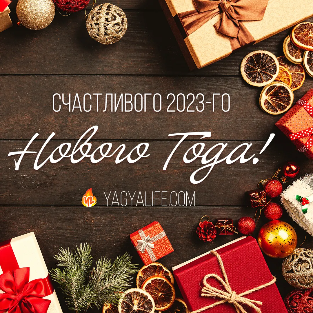 С наступающим 2023 Новым Годом!