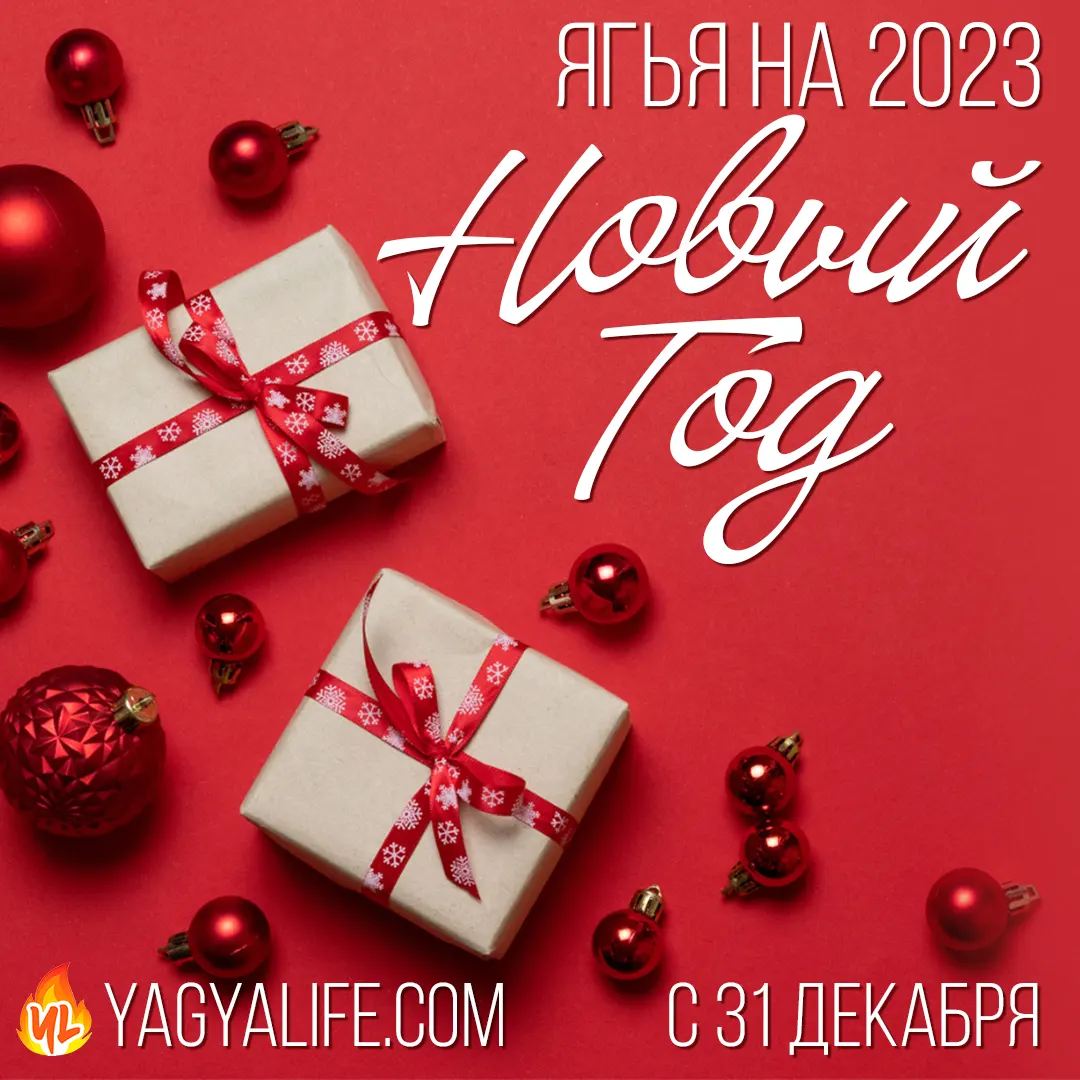 Остается два дня до Новогодней Ягьи — 2023!