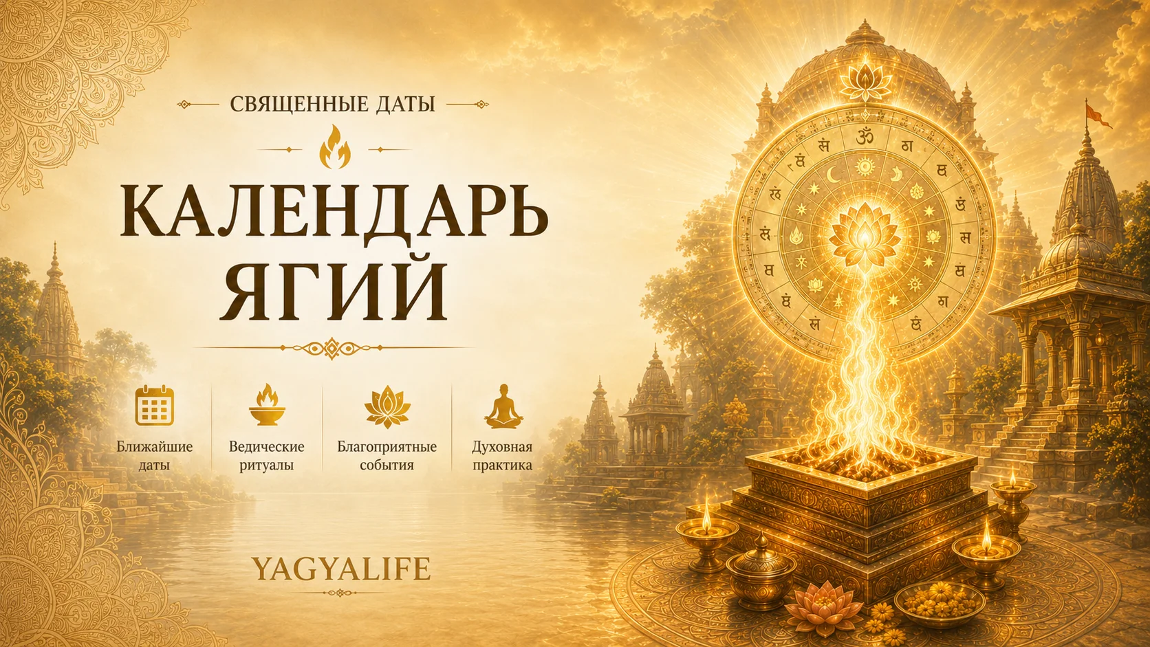 Календарь ритуалов Ягья Пуджа 2026